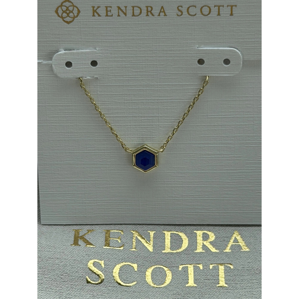 Kendra Scott Blue Pendant Necklace